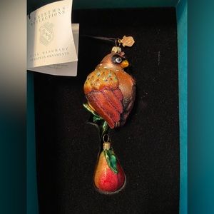 REED & BARTON Ornament - 12 days of Christmas Collection.